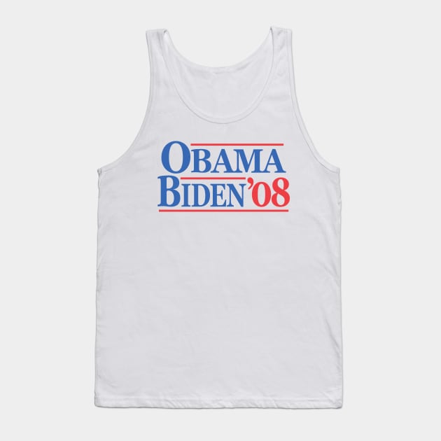 Obama Biden 08 Tank Top by Etopix